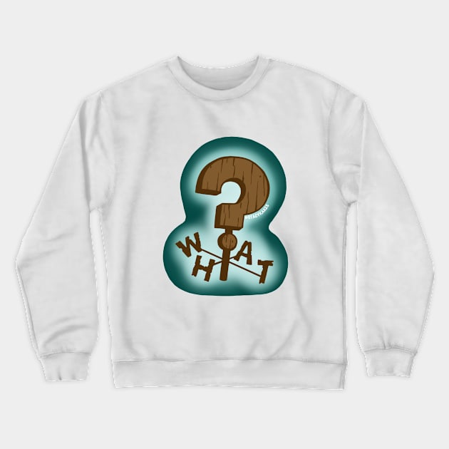 Gravity Falls Weathervane Crewneck Sweatshirt by Stacy Kakes